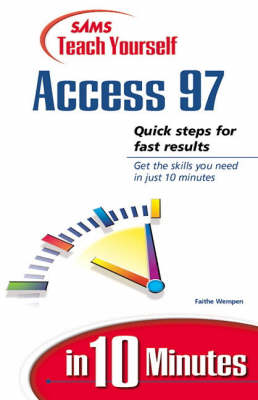 Book cover for Sams Teach Yourself Access 97 in 10 Minutes