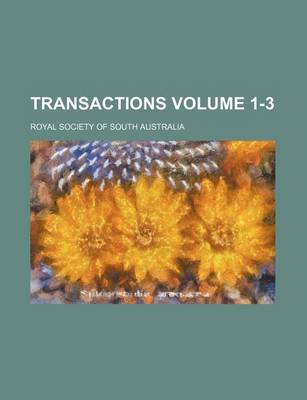 Book cover for Transactions Volume 1-3