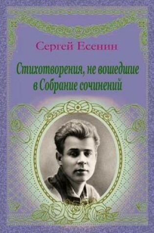 Cover of Stihotvorenija, Ne Voshedshie V Sobranie Sochinenij