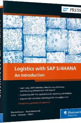 Cover of Logistics with SAP S/4HANA