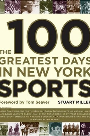 Cover of 100 Greatest Days in New York Sports