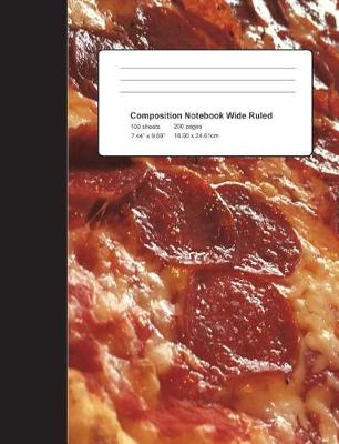 Book cover for Composition Notebook Pizza Lover