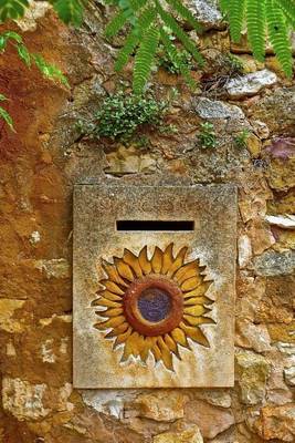 Book cover for Vintage Letterbox With a Sunflower Design Journal