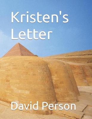 Book cover for Kristen's Letter