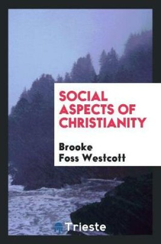 Cover of Social Aspects of Christianity