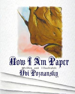 Book cover for Now I Am Paper