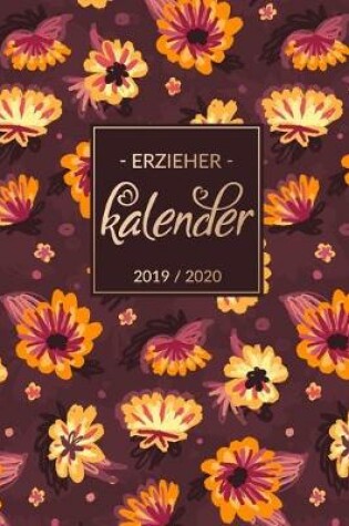 Cover of Erzieher Kalender 2019 2020