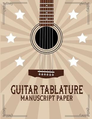 Cover of Guitar Tablature Manuscript Paper