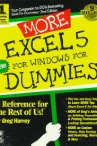 Cover of More Excel 5 For Dummies