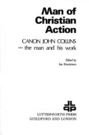 Cover of Man of Christian Action