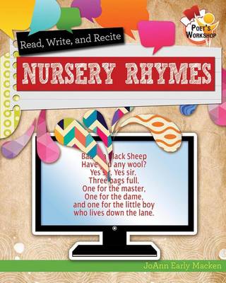 Book cover for Read, Recite, and Write Nursery Rhymes