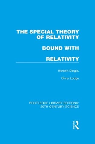 Cover of The Special Theory of Relativity bound with Relativity: A Very Elementary Exposition