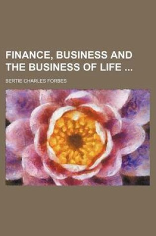 Cover of Finance, Business and the Business of Life