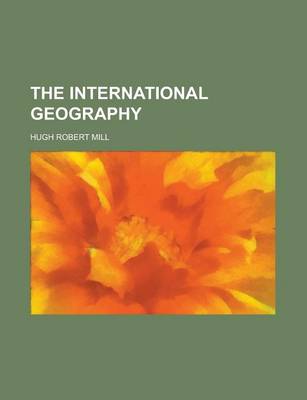 Book cover for The International Geography