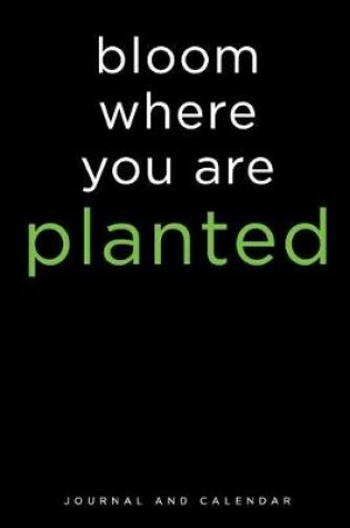 Cover of Bloom Where You Are Planted