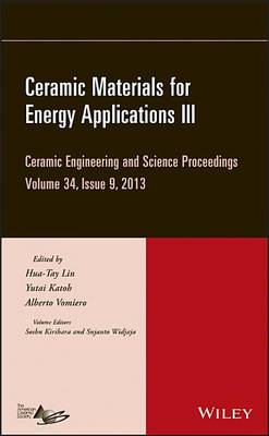 Book cover for Ceramic Materials for Energy Applications III