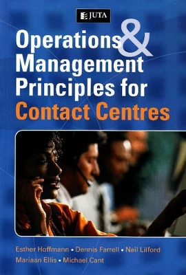 Book cover for Operations and management principles for contact centres