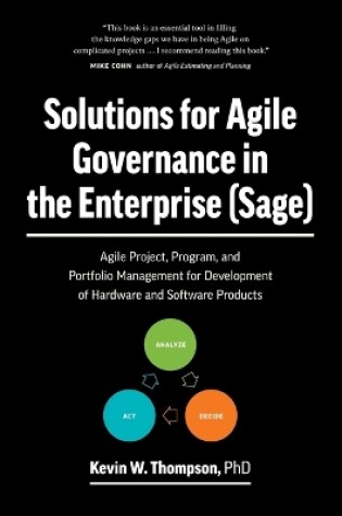 Cover of Solutions for Agile Governance in the Enterprise (SAGE)