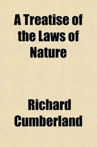 Cover of A Treatise of the Laws of Nature