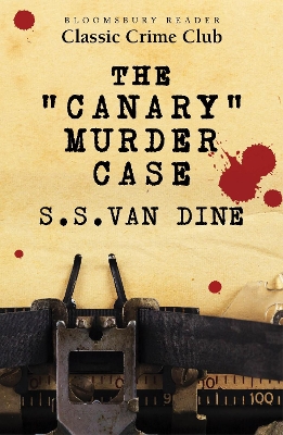 Book cover for The Canary Murder Case