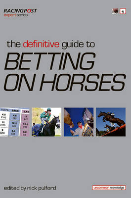 Cover of The Definitive Guide to Betting on Horses