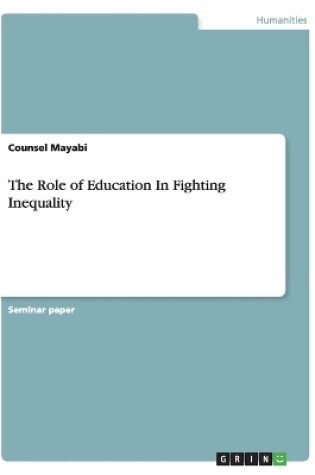 Cover of The Role of Education In Fighting Inequality