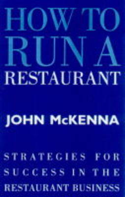 Book cover for How to Run a Restaurant