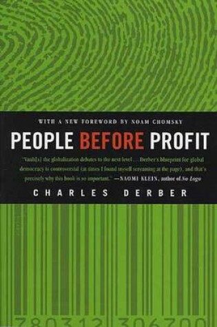 Cover of People Before Profit