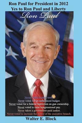 Book cover for Ron Paul for President in 2012