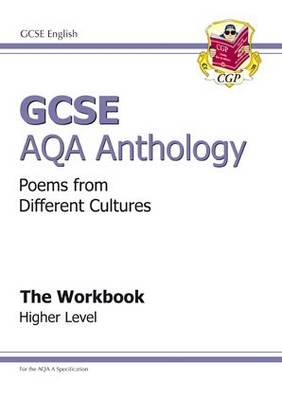 Book cover for GCSE English AQA A Anthology Workbook - Higher