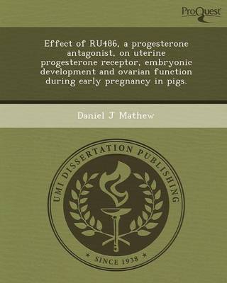 Book cover for Effect of Ru486