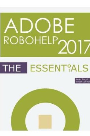 Cover of Adobe RoboHelp 2017