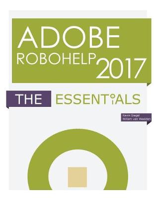 Book cover for Adobe RoboHelp 2017