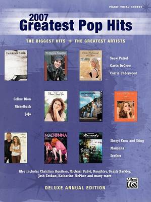 Cover of 2007 Greatest Pop Hits