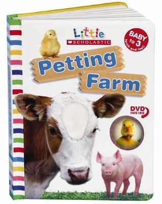 Book cover for Little Scholastic: Petting Farm