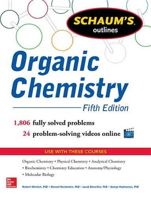 Book cover for Schaums Outline of Organic Chemistry 5/E (Enhanced Ebook)
