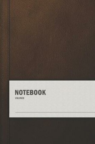 Cover of Unlined Notebook