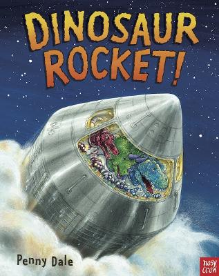 Book cover for Dinosaur Rocket!