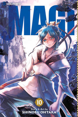 Book cover for Magi: The Labyrinth of Magic, Vol. 10