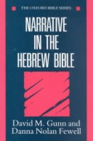 Cover of Narrative in the Hebrew Bible