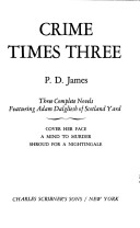 Book cover for Crime Times Three