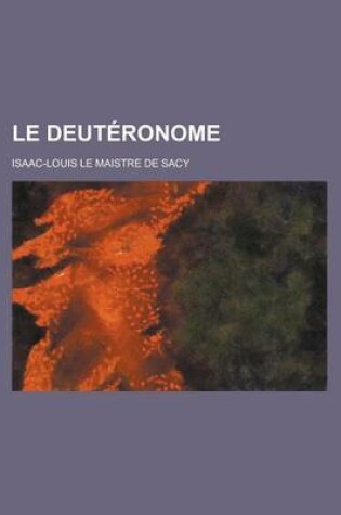 Cover of Le Deuteronome
