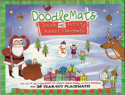 Book cover for Doodle and Activity Advent Placemats