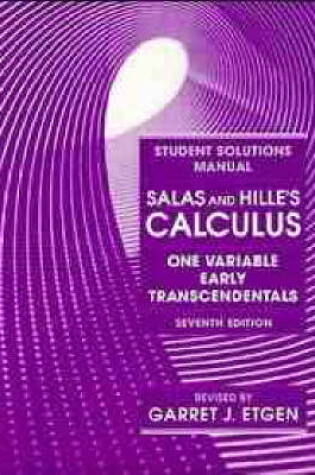 Cover of Calculus - One Variable, Early Transcendentals