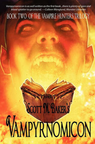 Cover of Vampyrnomicon (Book Two of the Vampire Hunters Trilogy)