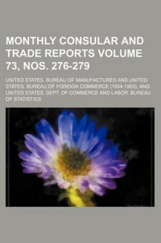 Cover of Monthly Consular and Trade Reports Volume 73, Nos. 276-279