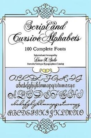 Cover of Script and Cursive Alphabets