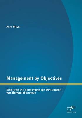 Book cover for Management by Objectives