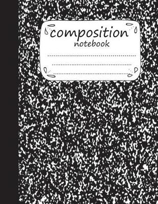Book cover for Composition Notebook Design No.1 Style