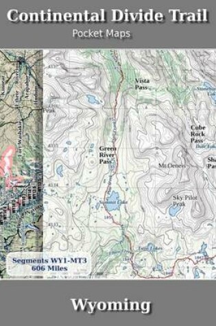 Cover of Continental Divide Trail Pocket Maps - Wyoming